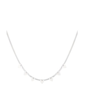 De Heart Ketting is een tijdloos en romantisch sieraad dat perfect is voor elke gelegenheid. Deze elegante ketting is voorzien van een prachtige hartvormige hangers, die liefde en verbondenheid symboliseert. Met zijn glanzende kleur voegt deze ketting een vleugje charme toe aan elke outfit. Gemaakt van hoogwaardige materialen, biedt hij zowel comfort als stijl. Draag de Heart Ketting solo voor een subtiele uitstraling of combineer hem met andere kettingen voor een trendy, gelaagd effect. Een prachtig accessoire dat elke look compleet maakt!