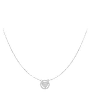 De Have My Heart Ketting is een prachtig sieraad dat liefde en verbondenheid symboliseert. Deze elegante ketting is voorzien van een subtiele hanger in de vorm van een hart, waardoor het een betekenisvol accessoire is voor jezelf of als cadeau voor een geliefde. Gemaakt van hoogwaardig zilver, biedt deze ketting een luxe uitstraling en is comfortabel om te dragen. Perfect voor dagelijks gebruik of speciale gelegenheden, de Have My Heart Ketting voegt een vleugje romantiek toe aan elke outfit.