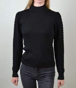 Fenna Long Sleeve – Zwart De Fenna Long Sleeve is een must-have voor elke garderobe. Met een ademende stof is deze top perfect voor elk seizoen. Combineer hem met je favoriete jeans voor een casual look of draag hem onder een blazer voor een zakelijke outfit. De tijdloze uitstraling en comfortabele pasvorm maken de Fenna Long Sleeve jouw nieuwe favoriet!